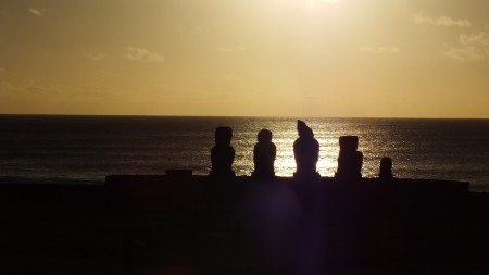 Anohecer en mirador Tahai